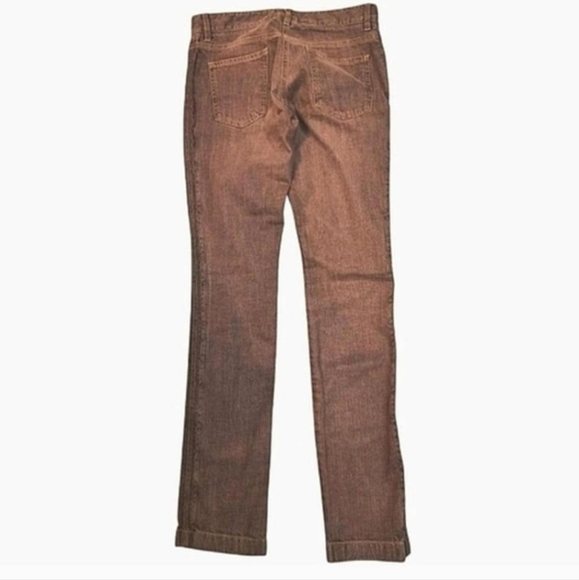*FINAL DISCOUNT*Dolce & Gabbana Brown Denim Pants - Picture 1 of 8
